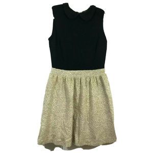 Zara | Sleeveless Collared Fit & Flare Mini Dress